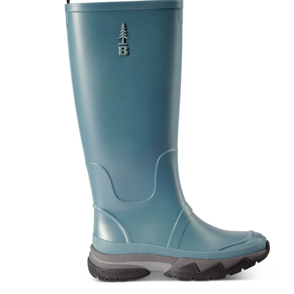 NWT Bass Women's Blue Rain Boots